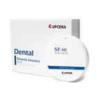 La zircone dentaire multicouche bloque le matériel dentaire diplômée par FDA de zircone d'OIN de la CE
